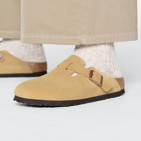 Birkenstock Boston Suede Leather